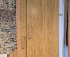 Wardrobe doors and frame