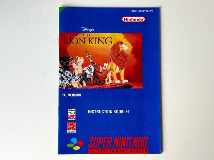 Disney's The Lion King for Nintendo SNES - Boxed and Brand New