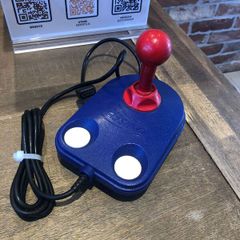 PowerPlay Cruiser Joystick (blue and white) for Atari/Commodore