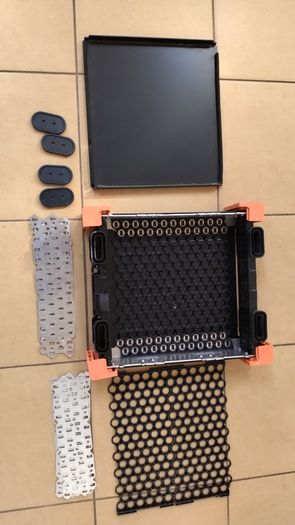 DIY battery boxes, case for 21700 cells, 2 kW capacity