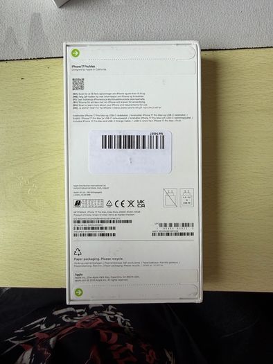 Iphone 17 Pro Max 256gb Blue