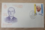 Poland First Day Cover 1987 3rd Visit of Pope John Paul II to Wloclawek/Poland - free standard postage
