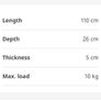 LACK Wall shelf, white, 110x26 cm.  ( 2x ) Image 6