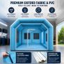 Inflatable Spray Booth Tent  Professional Paint Booth with Dual Blowers & Air Filtration Image 2