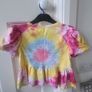 Tie dye girls top Image 3