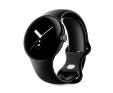 Google Smartwatch, USB, Black with Obsidian Strap, One Size