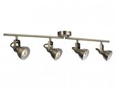 Antique Brass 4 Spot Ceiling Light