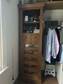Solid wood dresser