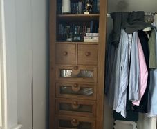 Solid wood dresser