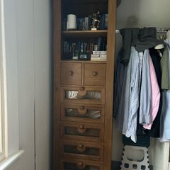 Solid wood dresser