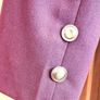 Burgundy/Aubergine lace dress and crop jacket Image 10