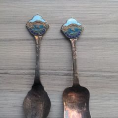 Sydney Bridge Vintage Metal Spoons