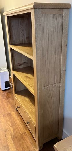 EZ Living Oak Bookcase
