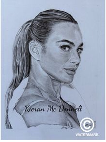 Aryna Sabalenka Pencil Drawing