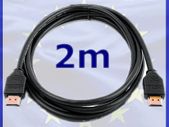 2M Premium HDMI Cable Male to Male Gold Plated HD HDTV PS3 XBOX 360 BlueRay