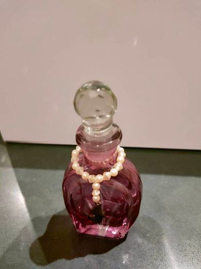 Vintage glass bottle