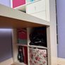 IKEA Desk & Bookshelves attached. Excellent condition Image 2