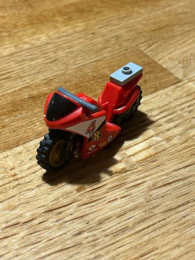 Lego City race bike transporter