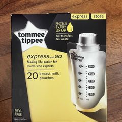Tommee Tippee breast milk pouches