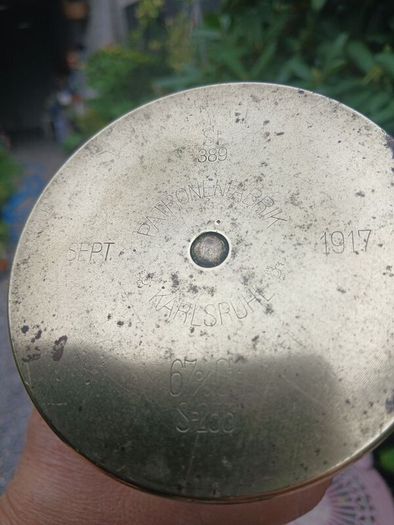 German World War 1 Shell Casing
