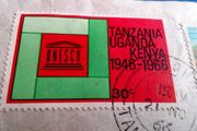 Tanzania stamps.