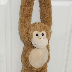 Cheeky Monkey Brown 75cm Soft Plush Toy