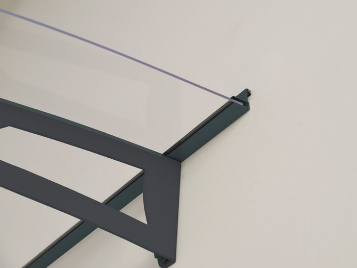 Door Canopy - High Impact Clear Acrylic Roof - Multiple Sizes - For Homes & Modular Builds - Nationwide Delivery Across Ireland