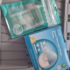 Breast pump Dr.Isla - Wearable pump and pack of milk bags