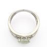 Green Amethyst Sterling Silver Ring Image 4