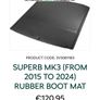 Skoda Superb Estate Boot Matt Image 2