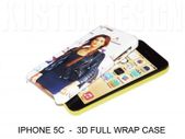 Personalised 3D full wrap Iphone 5 cover