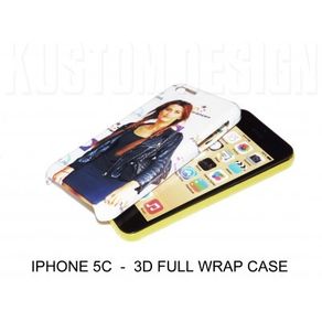 Personalised 3D full wrap Iphone 5 cover