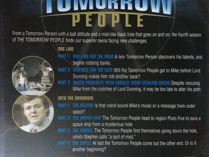 The Tomorrow People (Complete Series 1-8) 1973 - 1979 [DVD TV Boxsets] Region 1