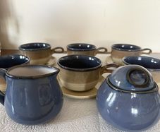 Vintage John Tams Crofter Tea Set  Made in Englan