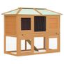 Animal Rabbit Cage Double Floor Wood Image 2