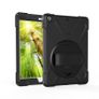 For Samsung Galaxy Tab S6 360 Degree Rotation PC + Silicone Protective Case with Holder & Hand-strap Light Green Image 5