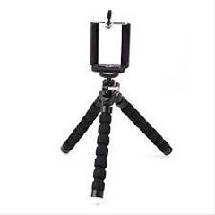 Phone/Camera Octopus Tripod Stand Black