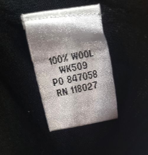 Boden Wrap V Neck Wool Jumper, Size 14