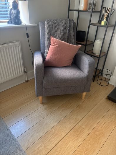 Grey Armchair