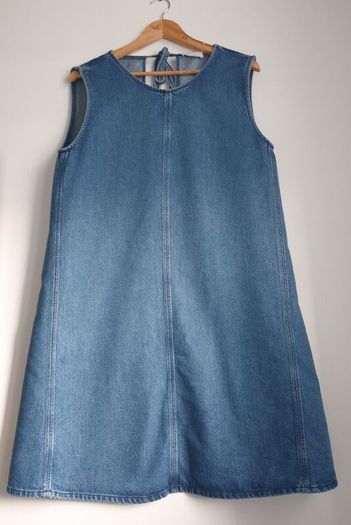Cos Denim Dress Size Uk 14