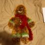 hand knitted gingerbread toy Image 2