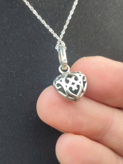 New and boxed Sterling Silver Swarovski Marcasite pendant set