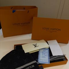 Louis Vuitton Eclipse Monogram Hat & Scarf