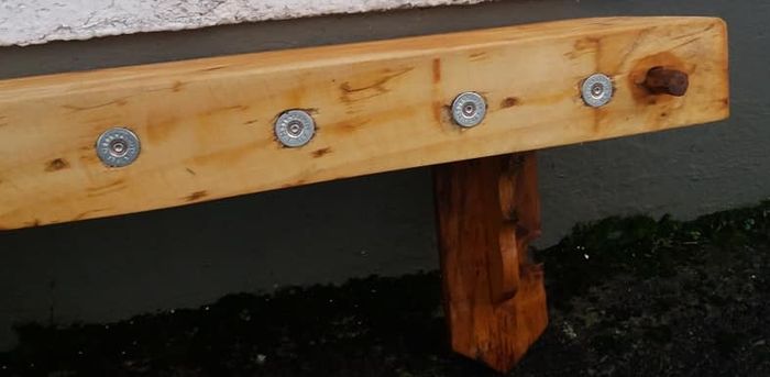 Rustic Chunky floating shelf / display