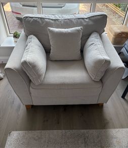 Cream Armchair Michael Murphy