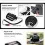Car Windshield 8 LED Flashing Dash Strobe Van Truck Emergency Lamp Amber Site Builders Tools Lights Image 2