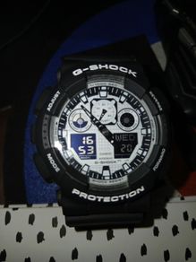 Casio g shock GA 100 BW