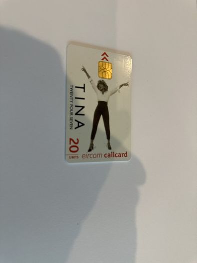 Eircom callcard - Tina Turner