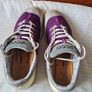 Ecco biom fjhel train Size 4 eu 37 purple/yellow in excellent condition Image 10