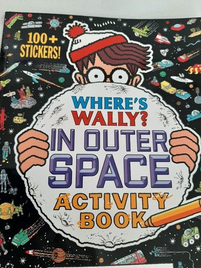 Where's Wallie decorations and new activitiy book and 2 new decorations